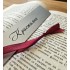 Персонализиран книгоразделител от алуминий с българска шевица