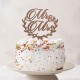 Украса за торта Mr & Mrs