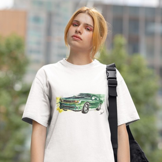 Тениска с Muscle car – унисекс и детски тениски с щампи Тениска с Muscle car – унисекс и детски тениски с щампи