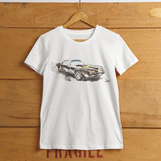 Тениска с Retro Muscle car – унисекс и детски тениски с принт